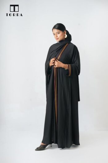 KASHFIYA ABAYA | BLACK