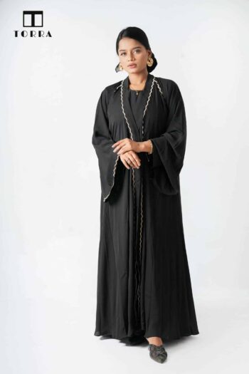 A-LINE BLACK ABAYA